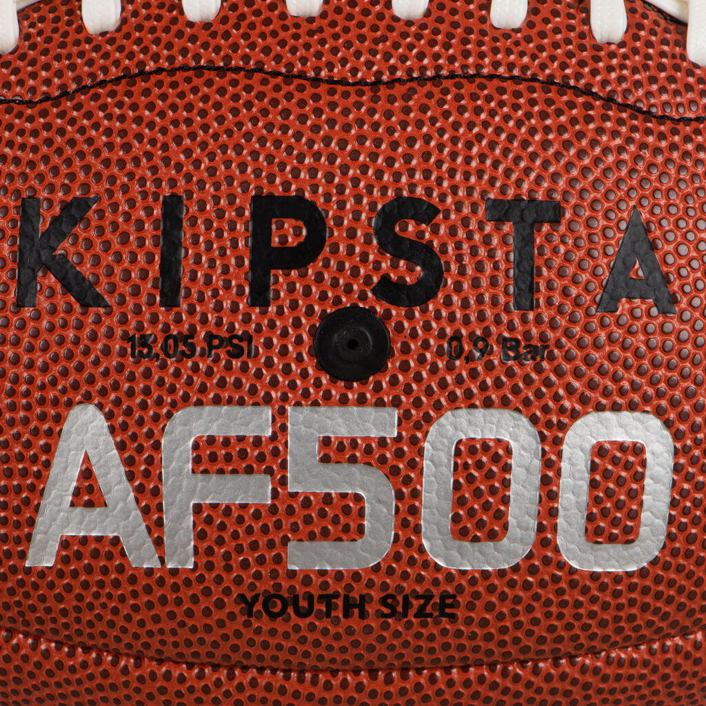 Lopta na americký futbal AF500 veľkosť youth hnedá