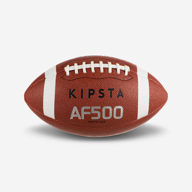 Futball-labda amerikai futballhoz AF500, serdülő méret, barna