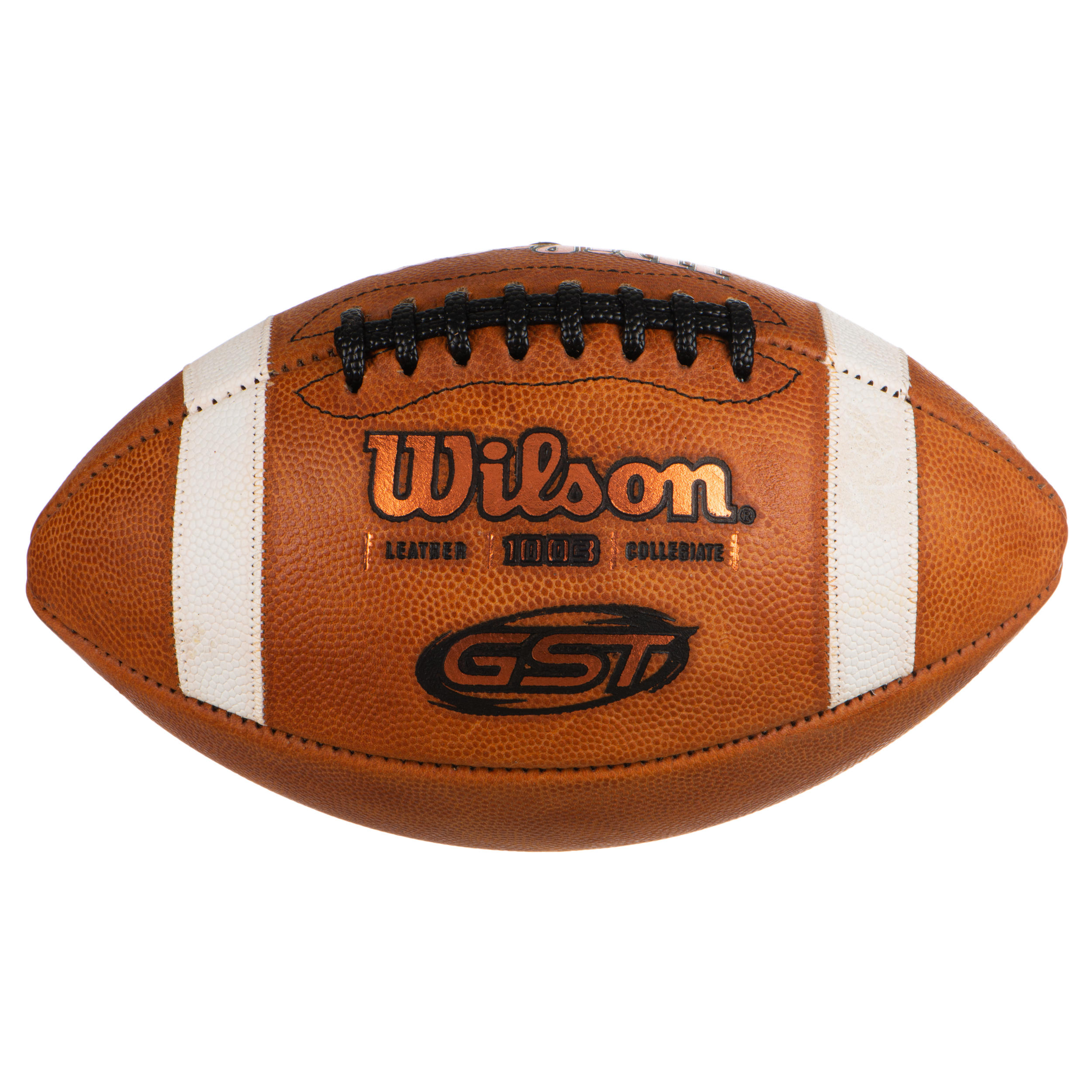 Ballon De Football Americain Gst 1003 Taille Officielle Pour Les 14 Ans Et Plus Wilson Decathlon