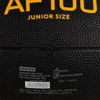 Balón de fútbol americano Júnior Negro/Amarillo