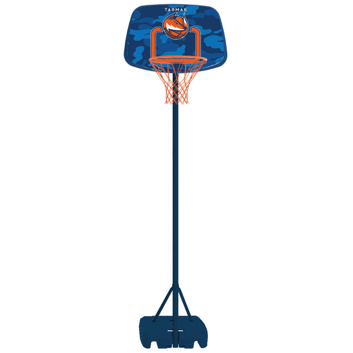 TARMAK Panier de basketball enfant K500 vaisseau bleu. 1,30m à 1,60m