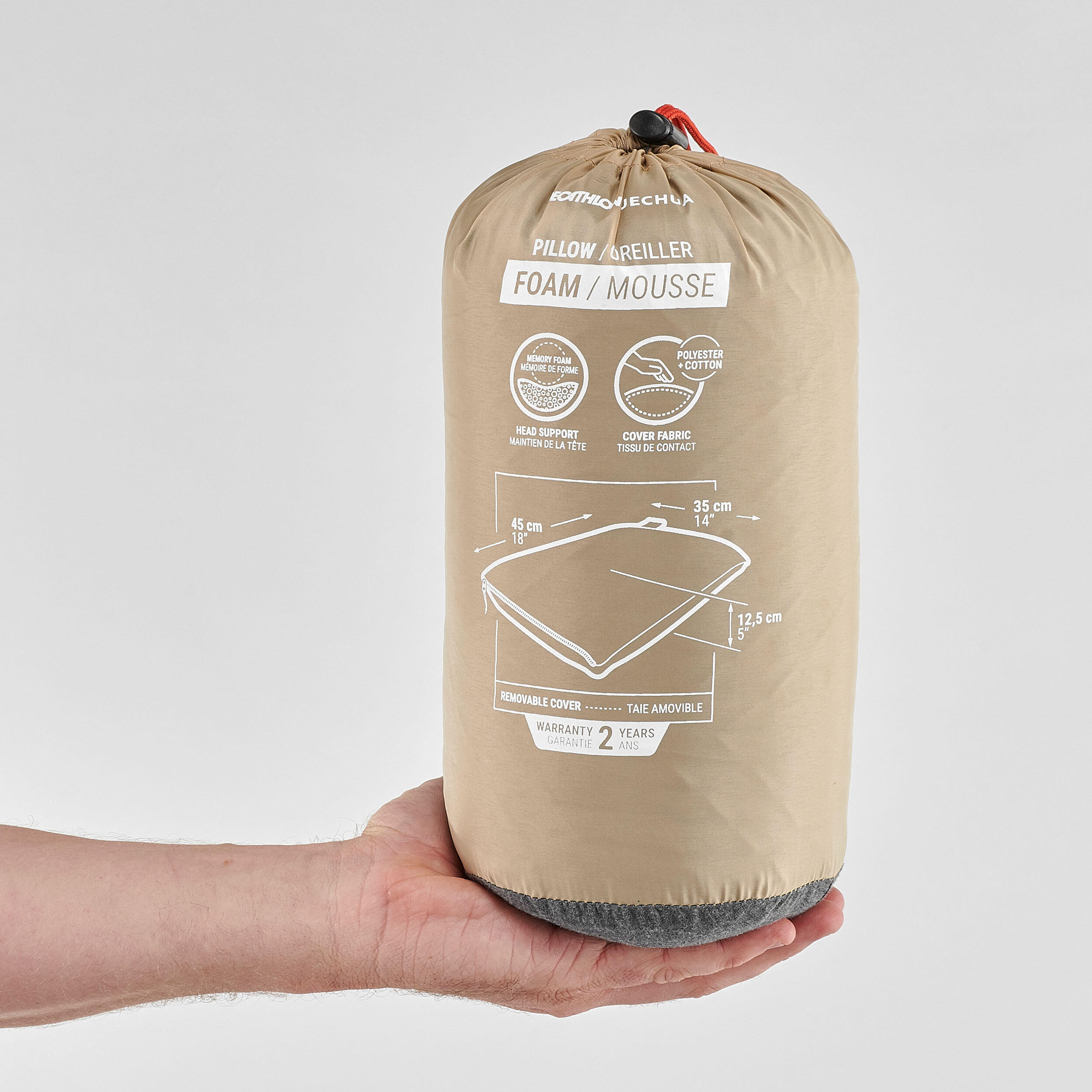 Almohada 2025 camping decathlon