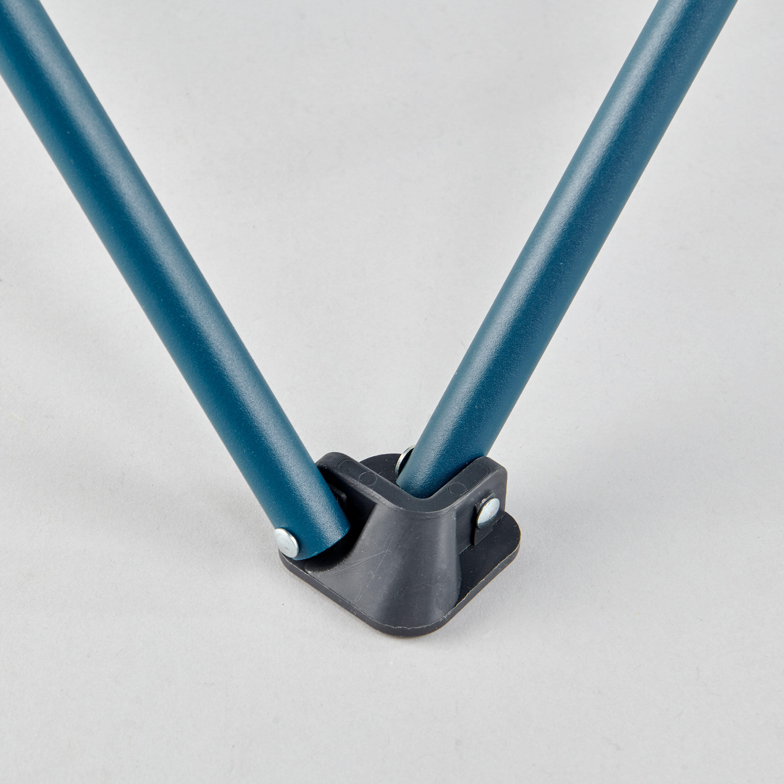 Sedia campeggio pieghevole con braccioli BASIC blu 7/14