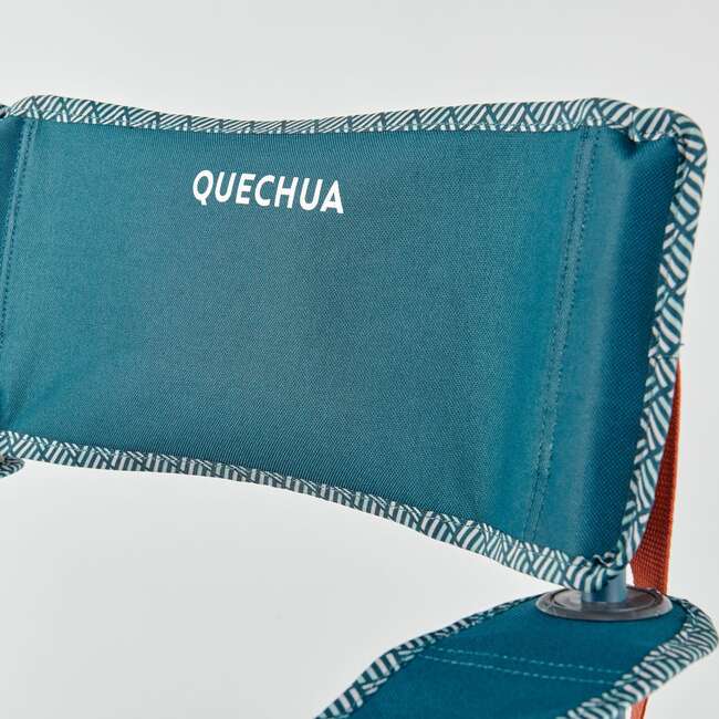 Decathlon Campingstuhl Blau : Campingstuhl Basic mit Armlehnen faltbar blau QUECHUA ...