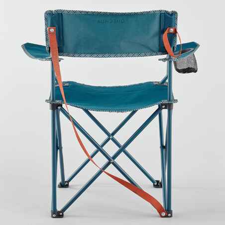 Sulankstoma turistinė kėdė „Basic“, mėlyna