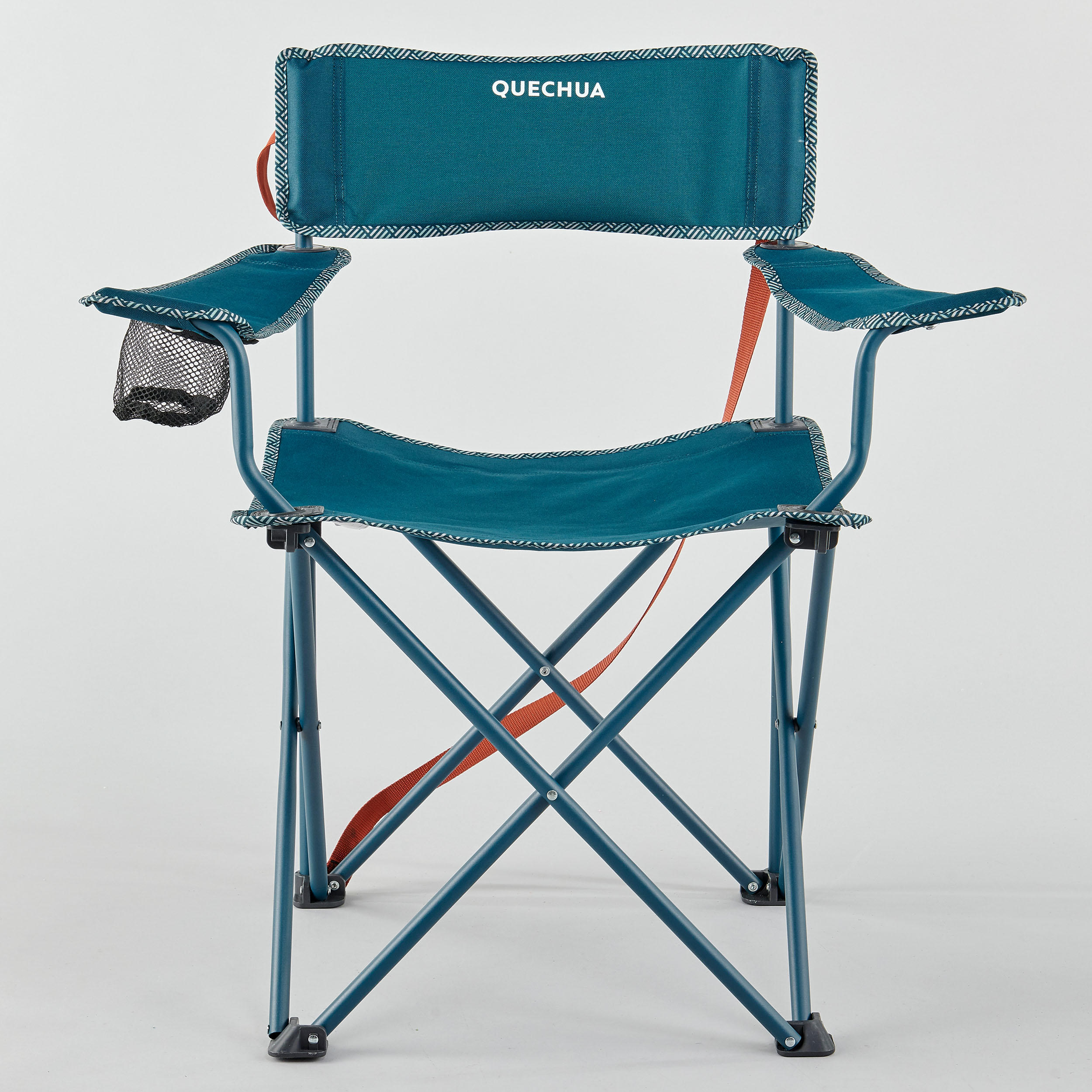 Folding Camping Chair - Blue - QUECHUA