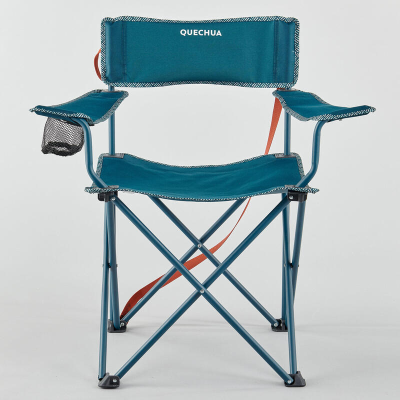Katlanır Kamp Sandalyesi - Mavi - Basic - 110 Kg