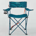 NAMJEŠTAJ ZA BAZNI KAMP NA PLANINARENJU Oprema za kampiranje - Sklopiva stolica plava QUECHUA - Namještaj i higijena za kampiranje