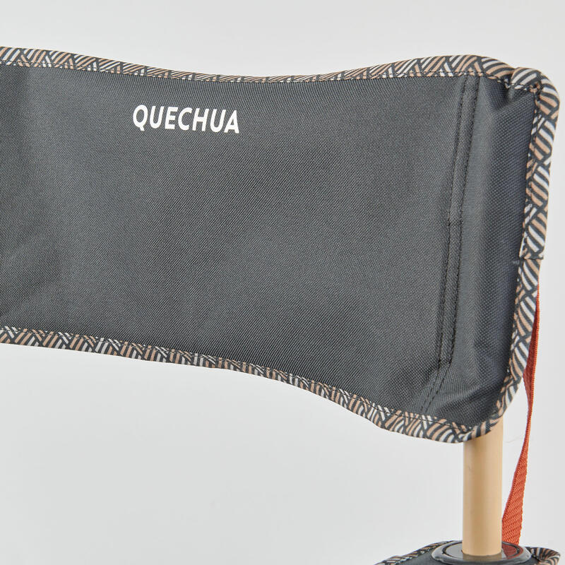 Krzesło kempingowe składane Quechua Basic XL