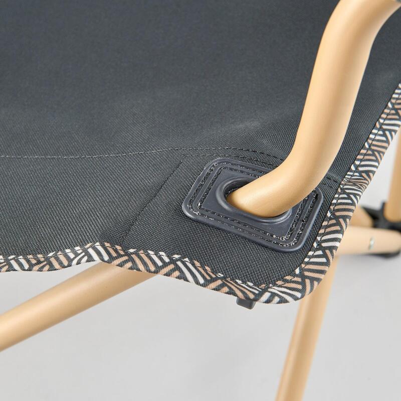 Camping Big Folding Armchair Basic XL QUECHUA Decathlon