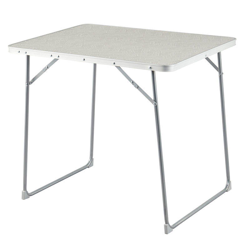 Campart table de camping pliable Louisiana - Pour 4 personnes - Supporte  jusqu'à 30 kg - Sac de rangement inclus : : Sports et Loisirs