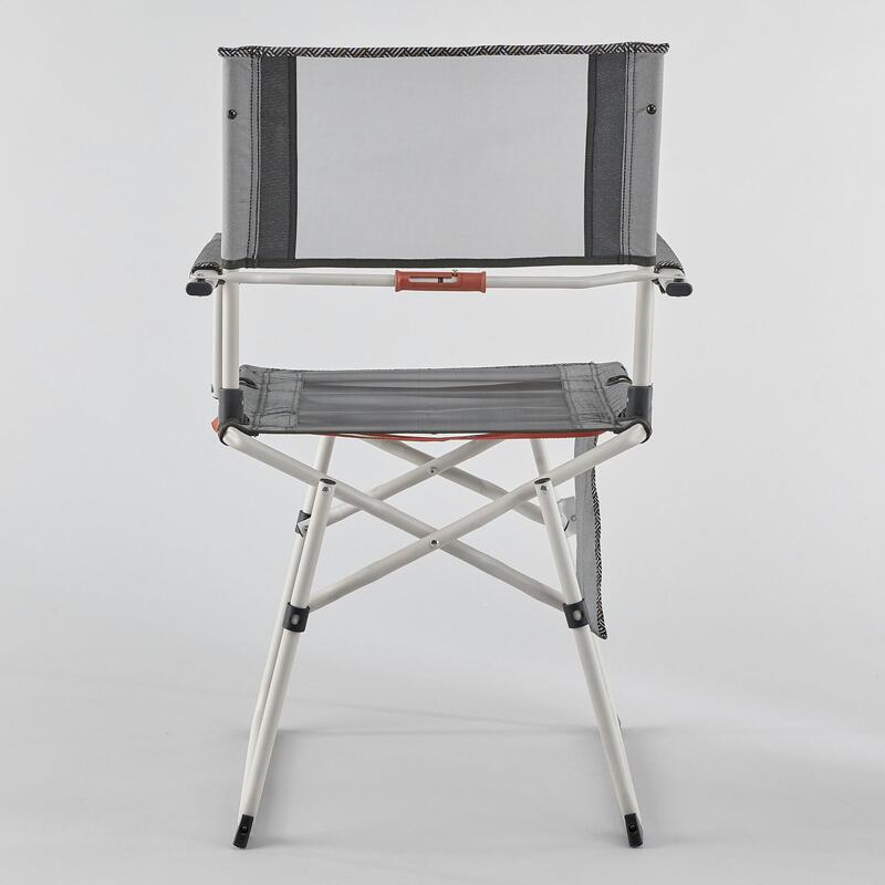 Chaise de camping pliante avec accoudoir