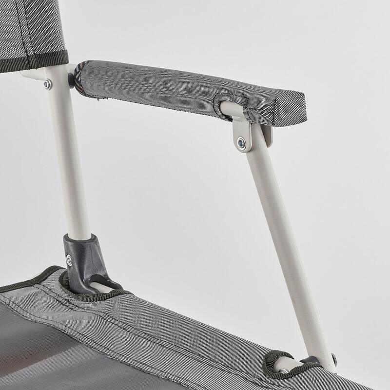 Camping Comfortable Folding Table Chair QUECHUA - Decathlon