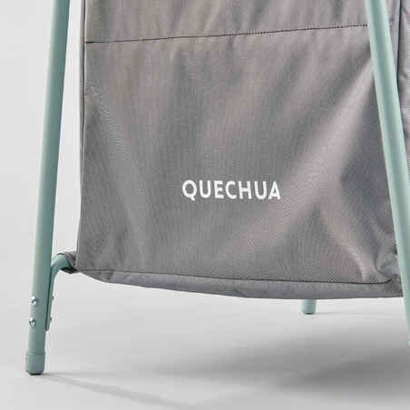 Mueble de almacenaje para camping plegable y compacto Quechua