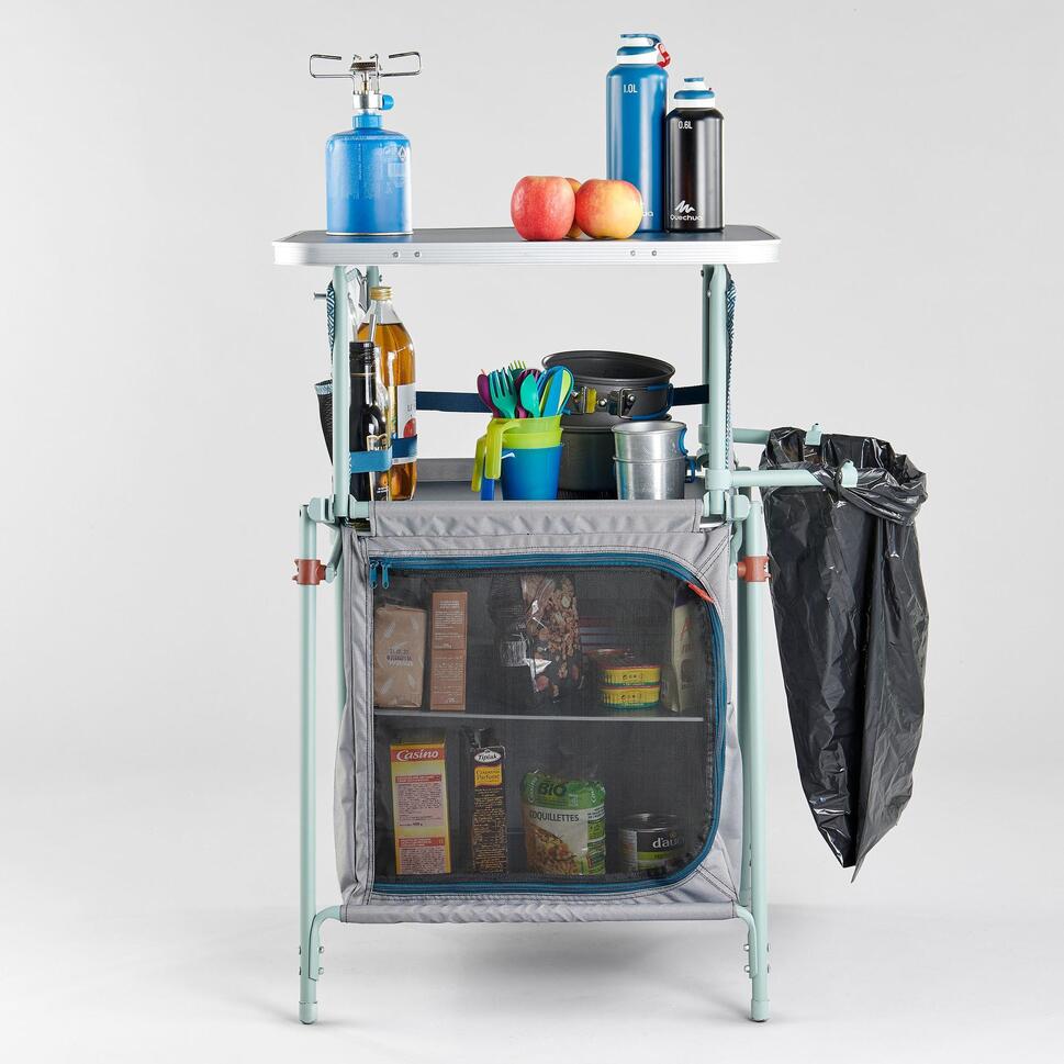 MEUBLE DE RANGEMENT PLIABLE ET COMPACT POUR LE CAMPING QUECHUA Decathlon