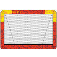 Inflatable Football Goal Air Kage - Red / Yellow