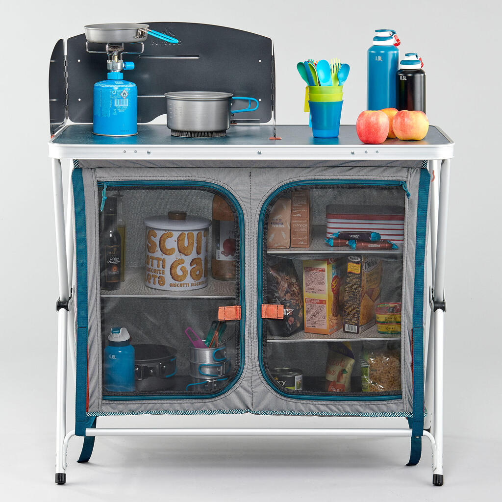 FOLDING CAMPING KITCHEN UNIT