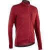 Men's Merino Long-Sleeved Cycling Jersey GRVL900 - Burgundy