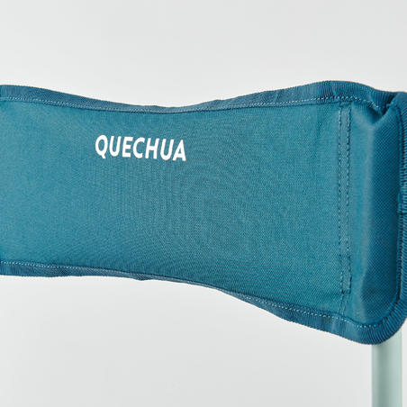 Silla para Camping Plegable Quechua Azul