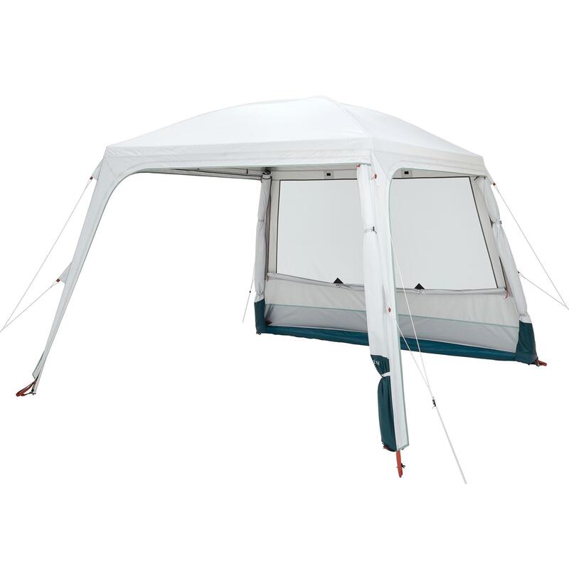 Camping Living Room with Poles Arpenaz Base Fresh 10-Person