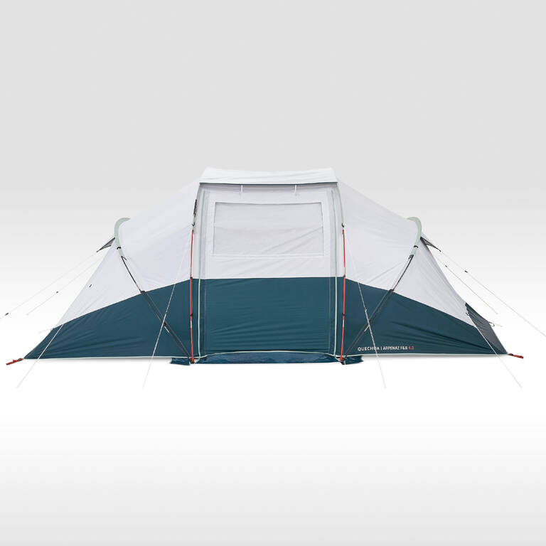 Tenda Arpenaz 4.2 Fresh & Black Camping Keluarga 4 Orang - 2 Ruang Tidur
