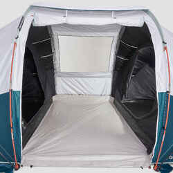 Camping tent with poles - Arpenaz 4.2 F&B - 4 Person - 2 Bedrooms