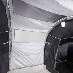 Camping tent with poles - Arpenaz 4.2 F&B - 4 Person - 2 Bedrooms