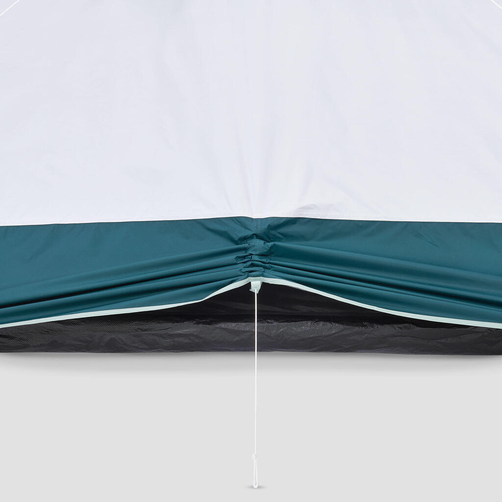 Četrvietīga tūrisma telts ar mietiņiem “Arpenaz 4.2 F&B”, 2 guļamzonas