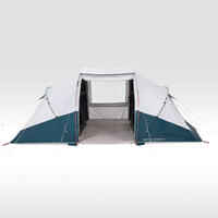 אוהל קמפינג משפחתי ל-‏4 אנשים, 2 חללי שינה, דגם Arpenaz 4.2