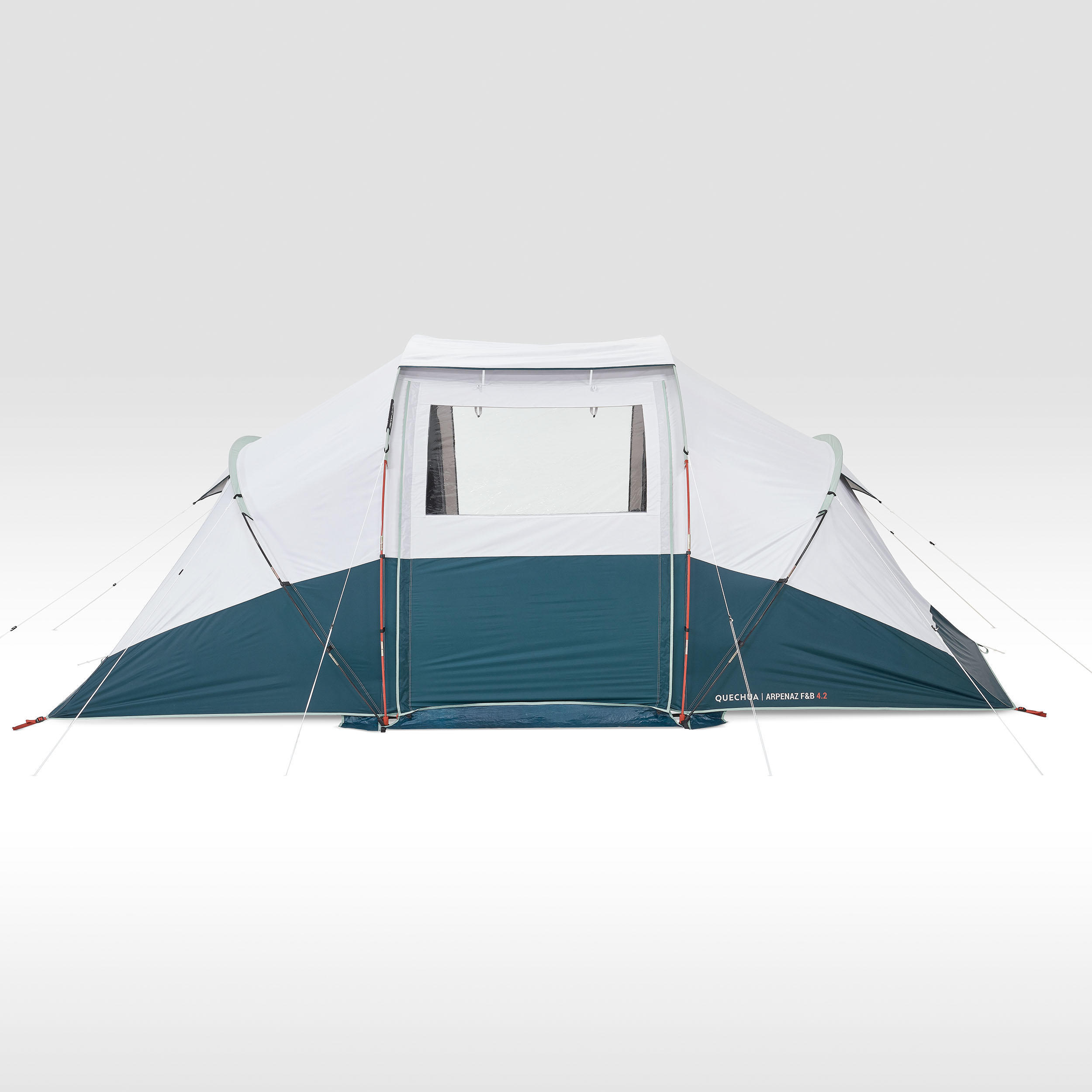 Camping tent with poles - Arpenaz 4.2 F&B - 4 Person - 2 Bedrooms 8/24