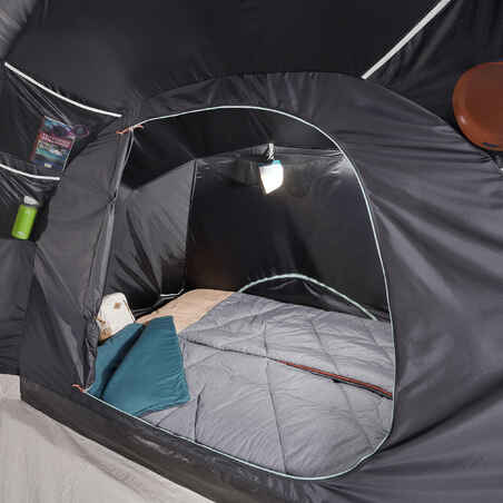 Šator za kampiranje sa šipkama Arpenaz 4.2 F & B 4 osobe 2 sobe