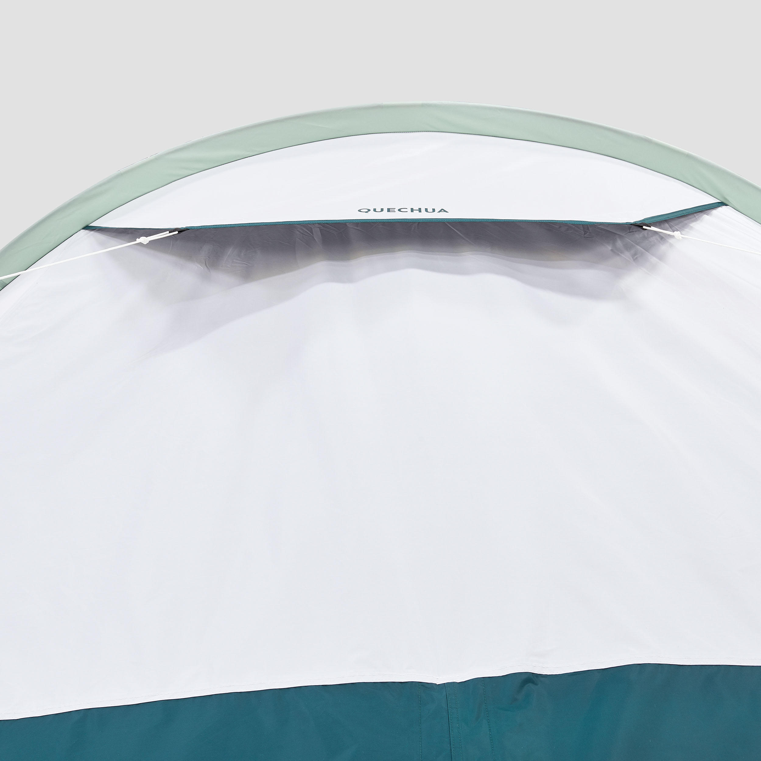 Camping tent with poles - US Arpenaz 4.2 F&B - 4 Person - 2 Bedrooms 15/16