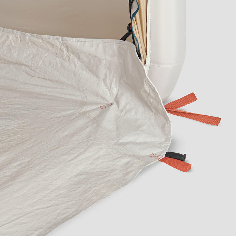 6 person inflatable camping shelter Air Seconds Base Connect Decathlon