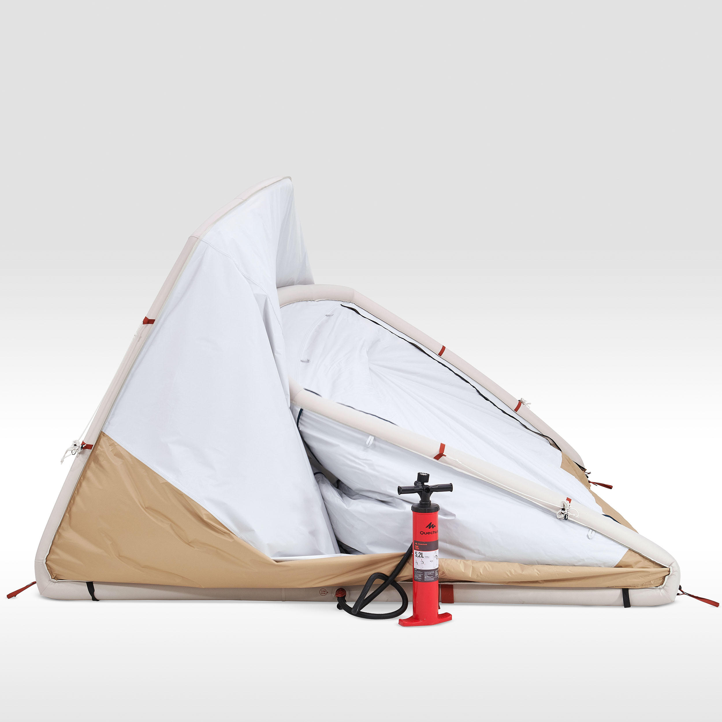 QUECHUA ケシュア キャンプ エアー式リビングスペース・シェルター 6人用 キャンプ-エアー式-リビング