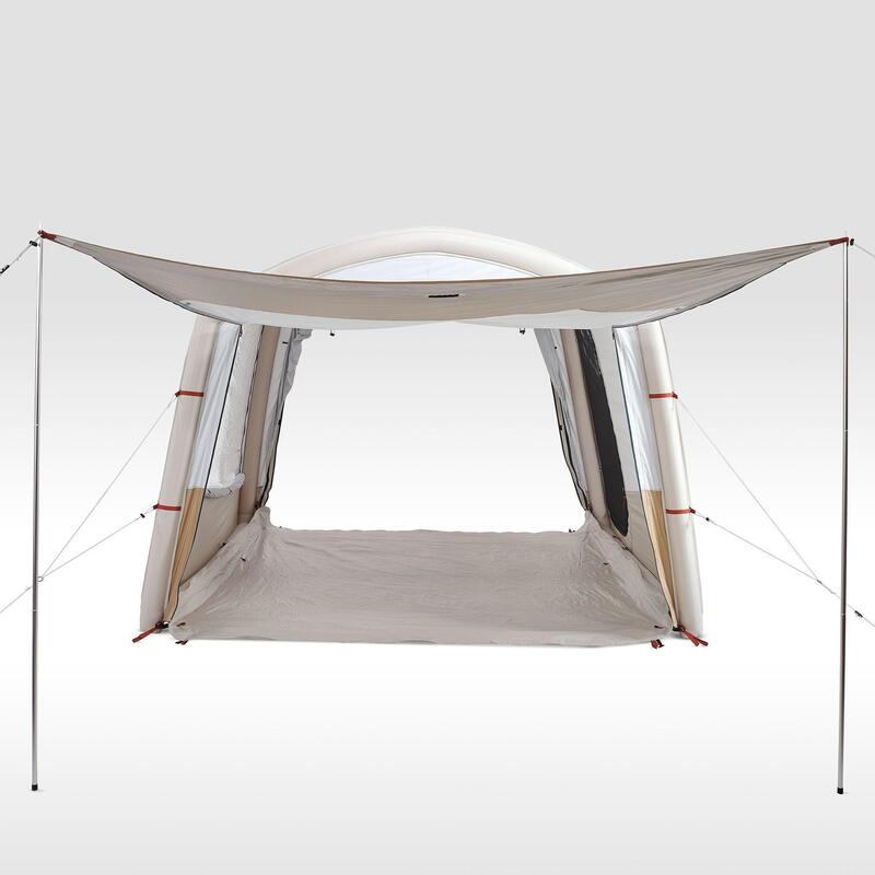 6 person inflatable camping shelter - Air Seconds Base Connect