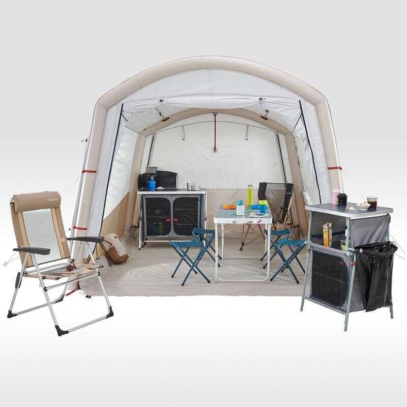 Inflatable Camping Living Area - Air Seconds Base Connect Fresh - 6 people