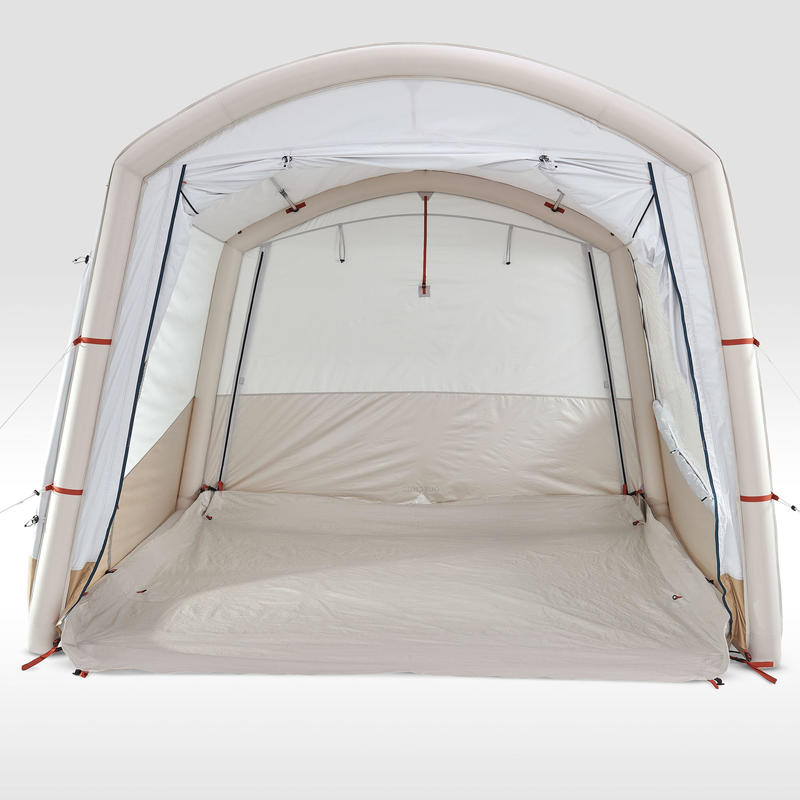 6 person inflatable camping shelter Air Seconds Base Connect Decathlon