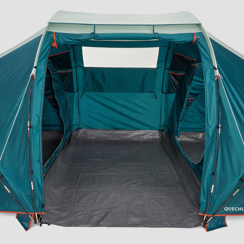 4 personen zelt zwei kabinen Coleman Vespucci hexamid pocket tarp with doors STAGE CAPTURE 16 | Length:38 Feet