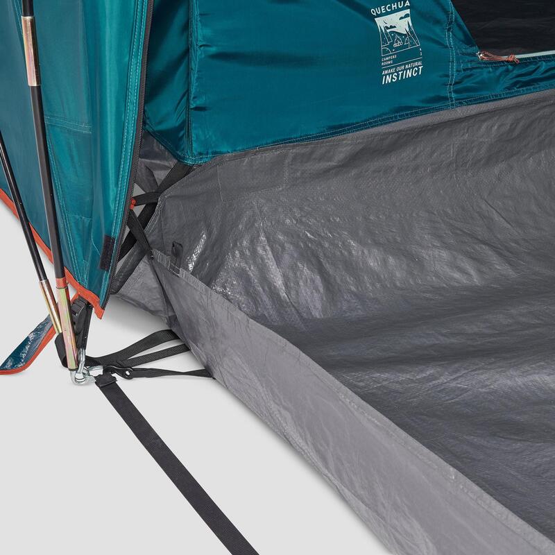 Tenda campeggio 4 posti T4 XL della Quechua come nuova.