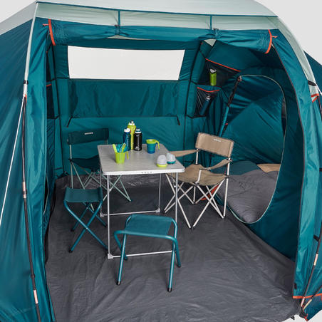 Палатка дуговая для кемпинга 4-местная 2-комнатная Arpenaz 4.2