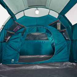 Camping Tent with Poles Arpenaz 4.2 4 People 2 Bedrooms