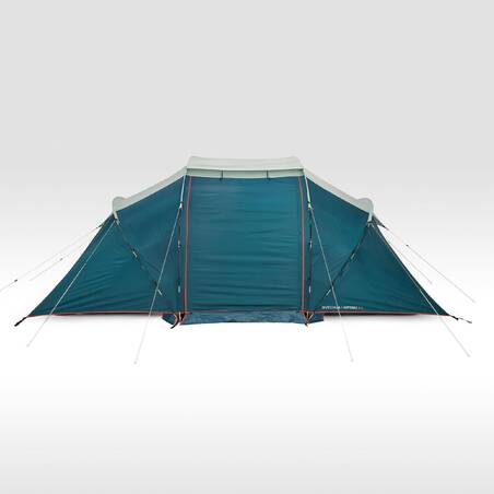 Camping Tent with Poles Arpenaz 4.2 4 People 2 Bedrooms