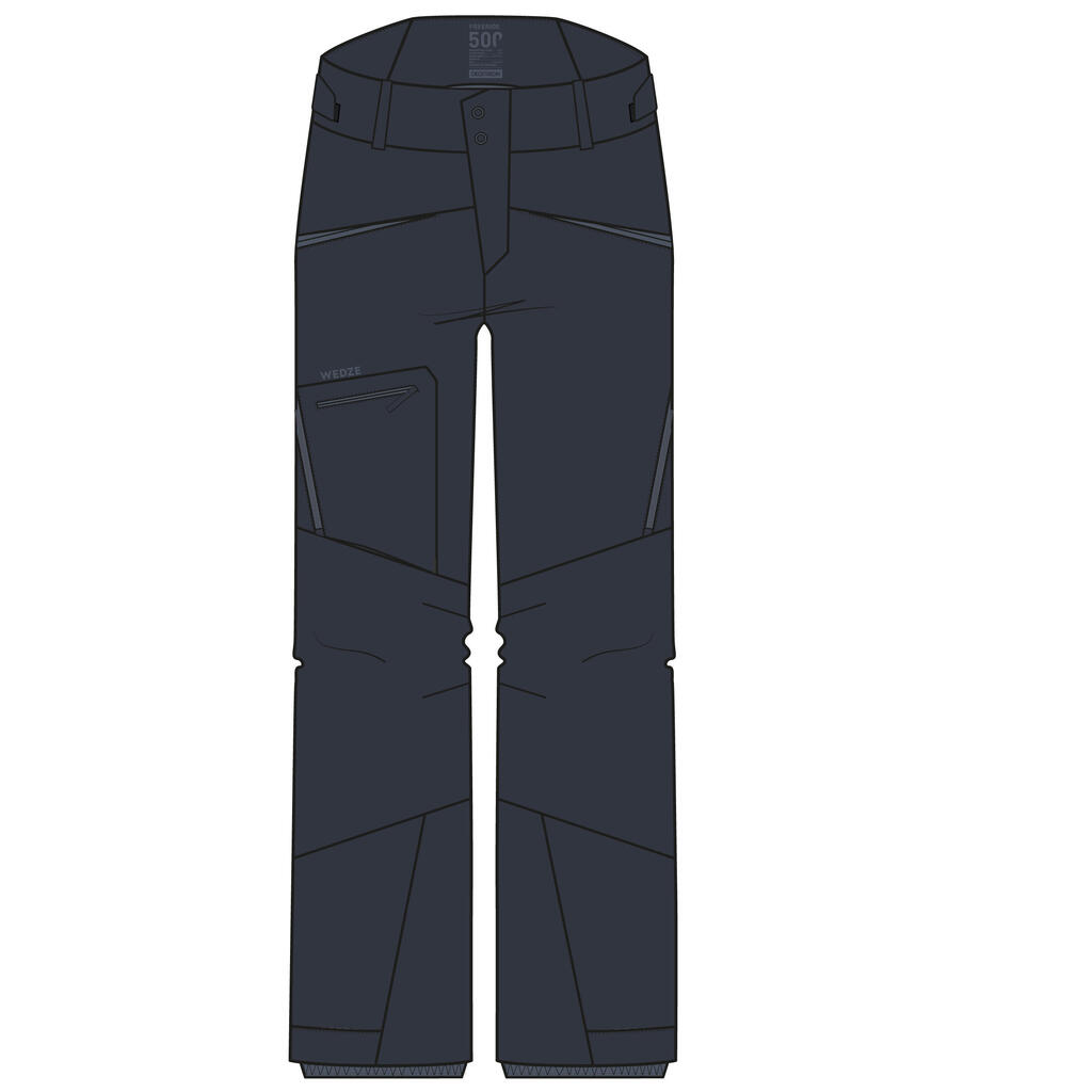 Wedze FR500, Freeriding Ski Pants, Men’s