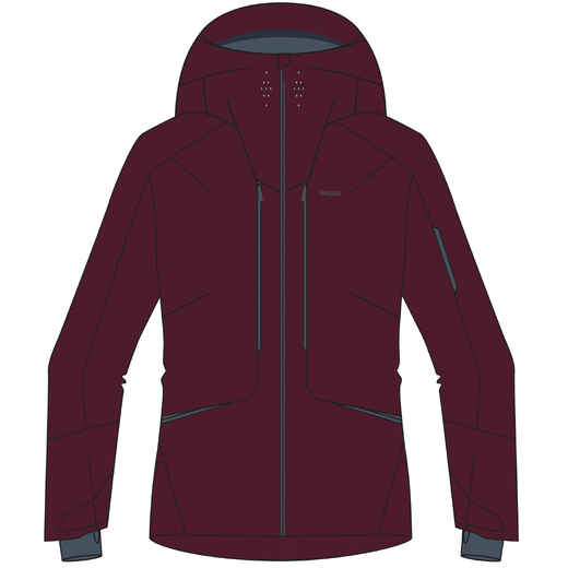 
      Women’s Freeride SKI JACKET FR500 - Burgundy
  