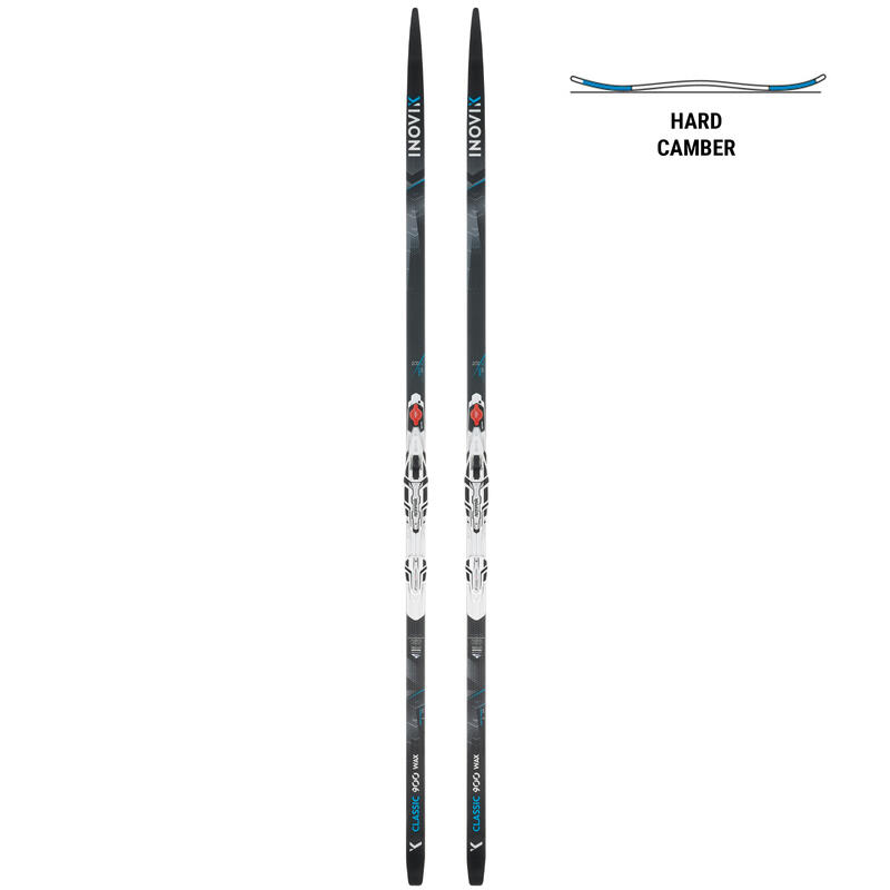 Ski de fond classique adulte à farter 900 + Fixation Rottefella / CAMBRE HARD