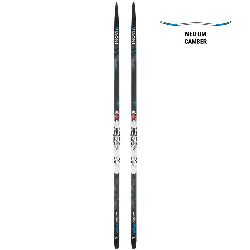 Ski de fond classique adulte à farter 900 + Fixation Rottefella / CAMBRE MEDIUM