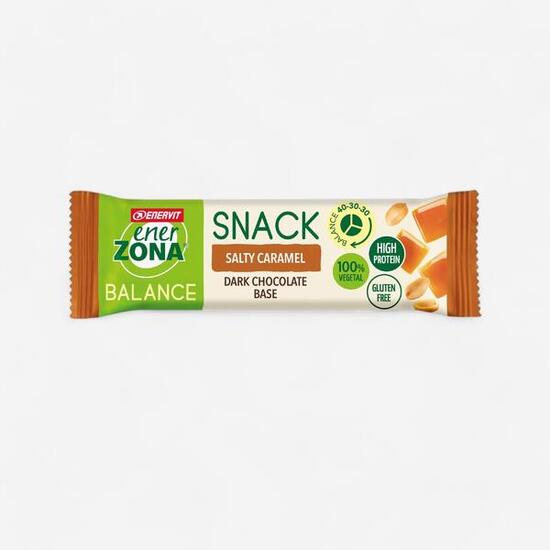 BARRETTA PROTEICA ENERZONA SNACK 40-30-30 GUSTO SALTY CARAMEL GLUTEN FREE 25G