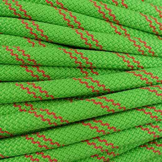 
      Climbing and Mountaineering Half Rope by the Metre 8.1 mm Dry - Rappel Green
  