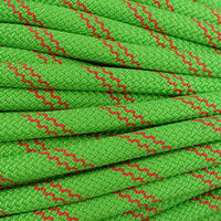 CORDE A DOUBLE D'ESCALADE ET D'ALPINISME AU MÈTRE 8,1 mm DRY - RAPPEL VERTE