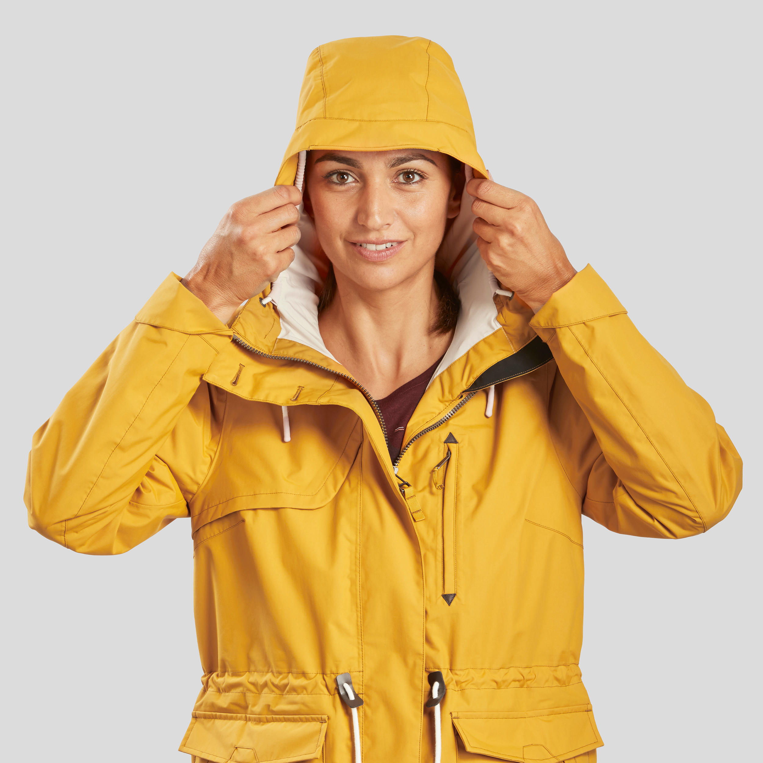 Women’s Waterproof Hiking Jacket - NH550 6/11